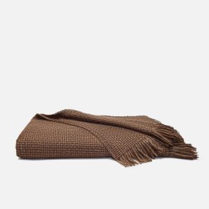 Brooklinen Basketweave Alpaca Throw Blanket